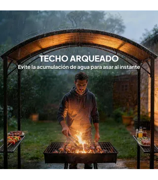 Cenador para Barbacoa