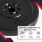 Juego de 4 Discos de Pesas de 2x5 kg y 2x10 kg Juego de Placas de Pesas con Agujero de Ø25 mm para Barra o Mancuernas Entrenamie