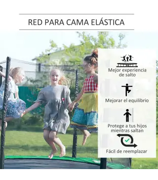 Red de Seguridad para Cama Elástica