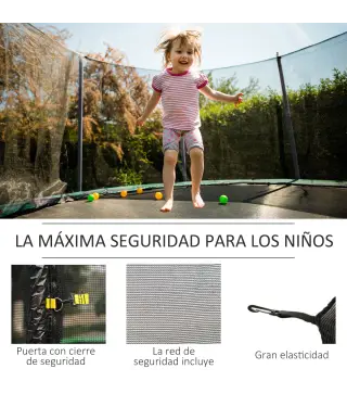 Red de Seguridad para Cama Elástica