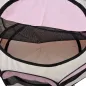 Parque Plegable para Perros y Gatos Corralito Portátil para Animales Pequeños Impermeable de Tela Oxford Ø90x41 cm Rosa