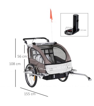Remolque Infantil de Bicicleta