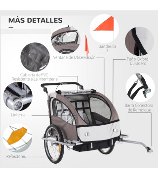 Remolque Infantil de Bicicleta
