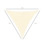 Toldo Vela Triangular