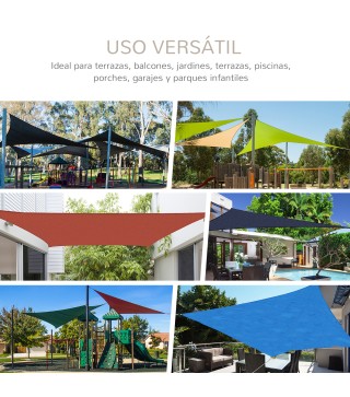 Toldo Vela Triangular