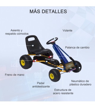 Go-Kart a Pedales para Niño