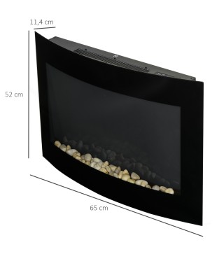 Chimenea Eléctrica de Pared