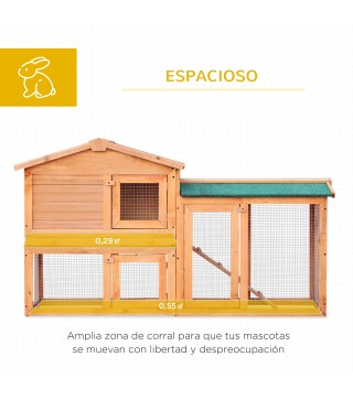 Conejera de Madera