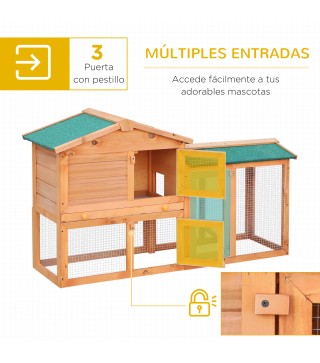 Conejera de Madera