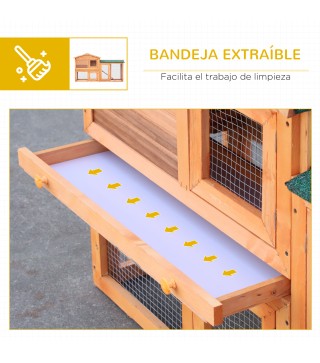 Conejera de Madera