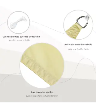 Toldo Vela Triangular