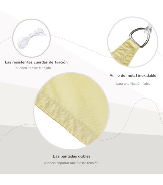 Toldo Vela Triangular