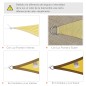 Toldo Vela Triangular