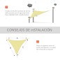 Toldo Vela Triangular