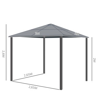 Carpa Cenador para Jardín