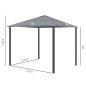 Carpa Cenador para Jardín