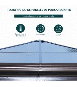 Carpa Cenador para Jardín