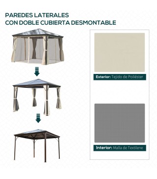 Carpa Cenador para Jardín