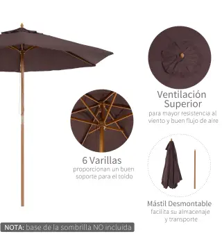 Parasol de Jardín