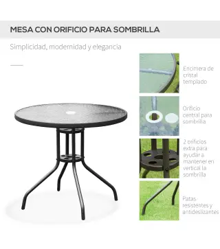 Conjunto de Muebles para Jardín