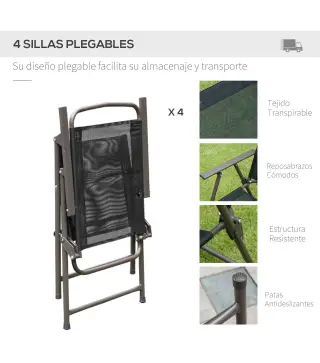 Conjunto de Muebles para Jardín