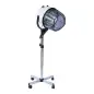 Secador de Pelo Profesional 1180W Secador de Casco con Altura Ajustable Temperatura Regulable Temporizador Capucha y Rue