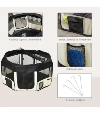 Parque Mascotas Plegable