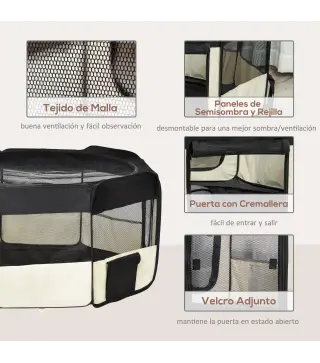 Parque Mascotas Plegable