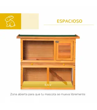 Conejera de Madera