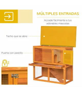 Conejera de Madera
