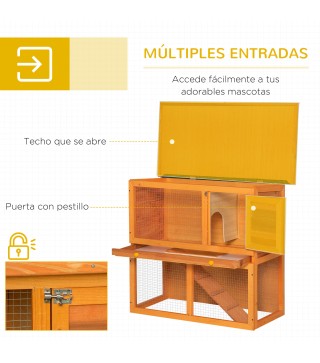 Conejera de Madera