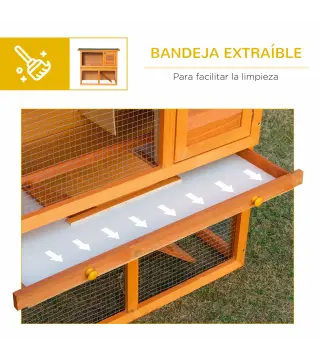 Conejera de Madera