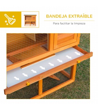 Conejera de Madera