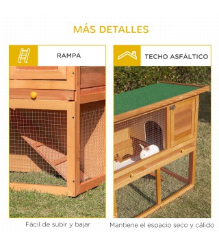 Conejera de Madera