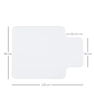 Alfombra Protectora para Silla de Oficina