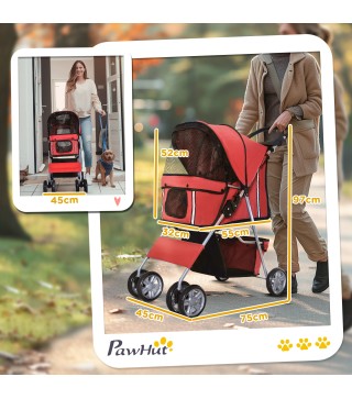 Cochecito para Perro y Gato