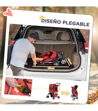 Cochecito para Perro y Gato