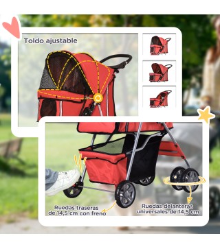 Cochecito para Perro y Gato