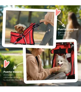 Cochecito para Perro y Gato