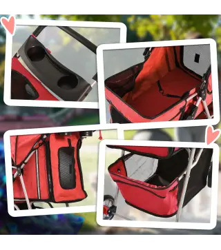 Cochecito para Perro y Gato