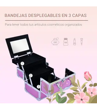 Maletín de Maquillaje Profesional