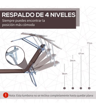 Tumbona Plegable