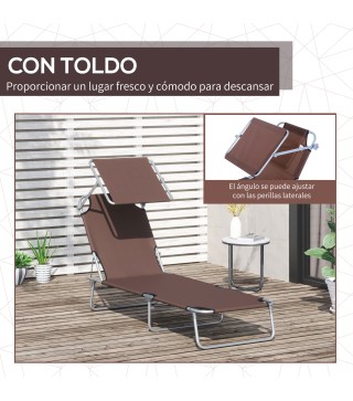 Tumbona Plegable