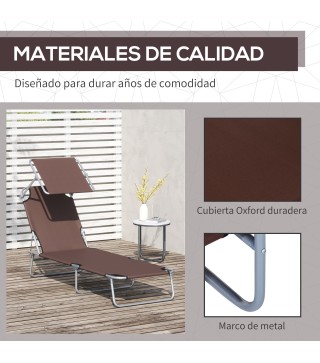 Tumbona Plegable