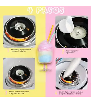 Máquinas de Algodón de Azúcar