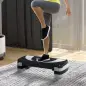 Step de Aeróbic, Step para Fitness Antideslizante con Altura Regulable 3 Niveles de 10/15/20 cm, Tabla Plataforma Stepper para E
