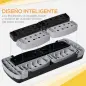 Step de Aeróbic, Step para Fitness Antideslizante con Altura Regulable 3 Niveles de 10/15/20 cm, Tabla Plataforma Stepper para E