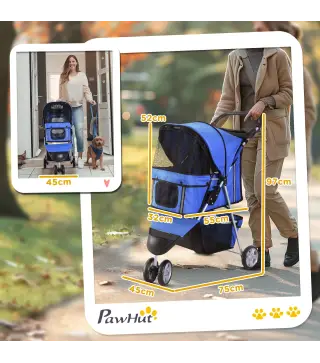 Cochecito para Perro y Gato