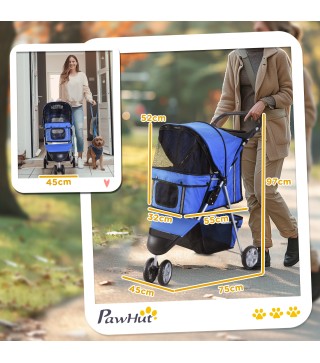 Cochecito para Perro y Gato