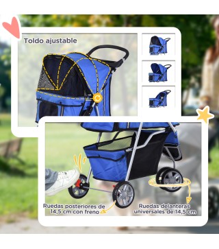 Cochecito para Perro y Gato